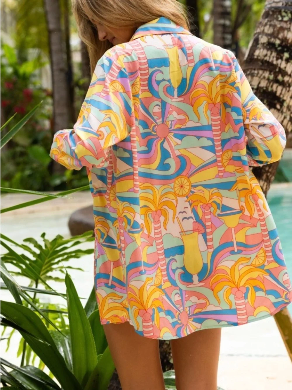 Kenny Flowers Paradiso Long Sleeve Resort Shirt
